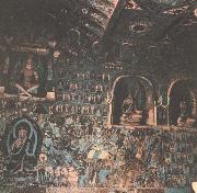 william r clark denna vangmalning fran 400 talet hittade stein de tusen buddhornas grotta painting